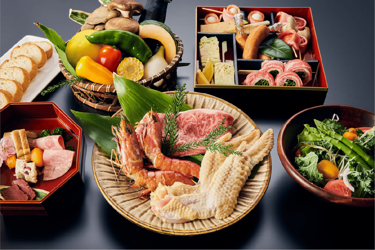 離れの BBQ